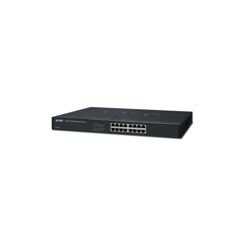 Planet 16-Port 10/100/1000Mbps Gigabit Ethernet Switch