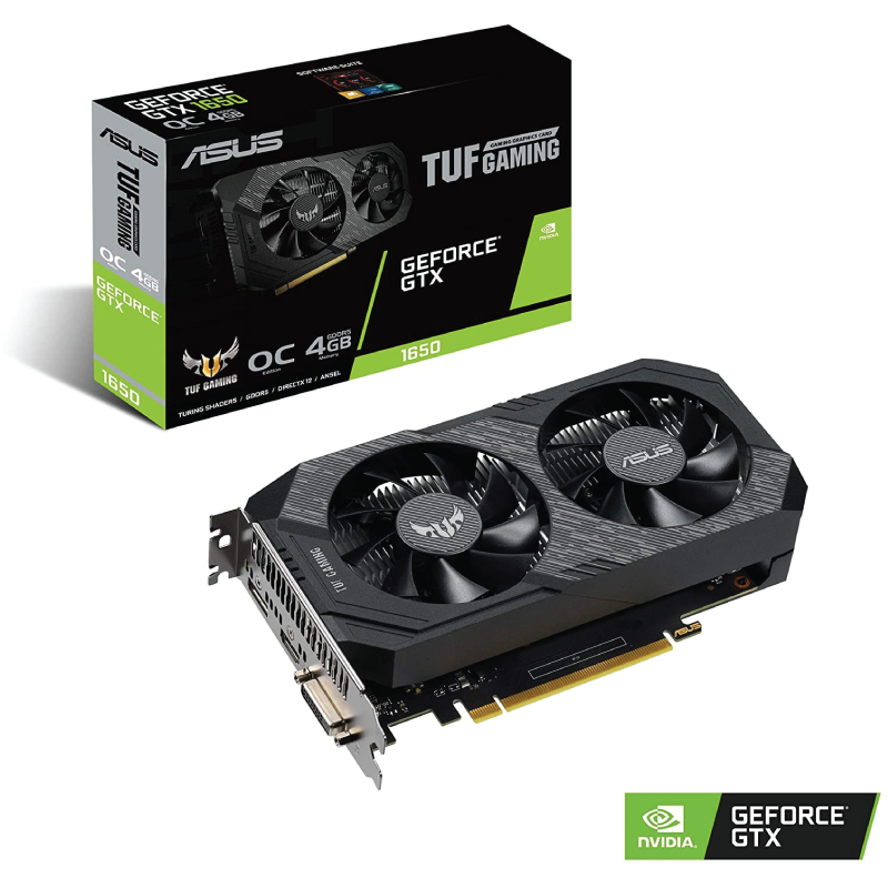 ASUS TUF Gaming GeForce® GTX 1650 4GB GDDR6